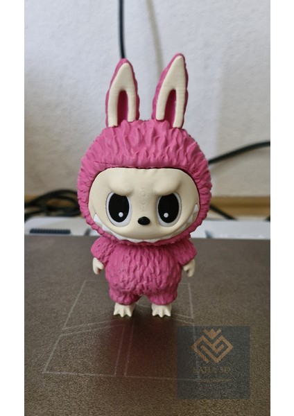 Labubu Karakter Figürü Pembe, 9 cm Labubu Sevimli Oyuncak