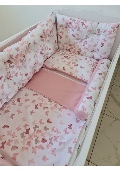 70X120 Beşik Kenar Koruma - 40CM Yükseklik - %100 Pamuk Kumaş - Antialerjik - Yıkanabilir fiyatları