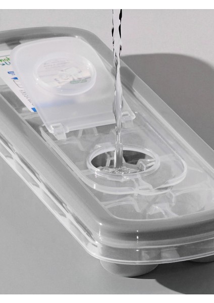 Buz Kalıbı Gri - 250 ml - 5 Pp - 12 Bölmeli - Yüksek Kalite Yapışmaz Silikon Buzluk - Bpa Içermez fiyatları