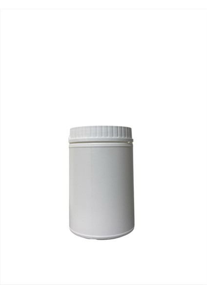 1000ML Beyaz Plastik Krem Kavanozu Kilitli Kapak, 24 Adet, Krem Kavanozu, Plastik Kavanoz,kozmetik Kavanoz, Kilitli Kapak Kavanoz