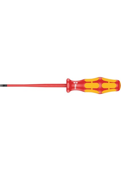 160 Is Vde Yalıtımlı Düz Tornavida, Azaltılmış Uç Çaplı, 0.6 x 3.5 x 100 Mm, 05006440001