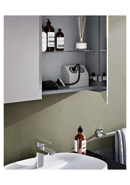 Root Square A42732 Lavabo Bataryası, Krom