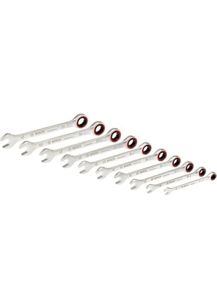 Professional Cırcır Anahtar Seti 10 Parça (Boyutlar 8, 10, 12, 13, 14, 15, 16, 17, 18 ve 19 mm Dahil) fiyatları