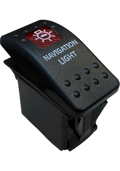 Navigasyon Lambası Işıklı 3p On-Off 12-24V Marın Swıtch (IC-134M-S1) (5047)