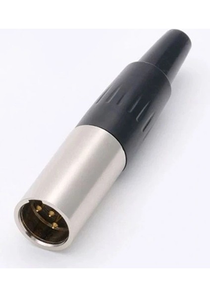 Mini Canon 3 Pin Erkek Jack Fiş (5047)