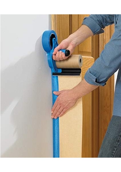 3m M1000 El Maskesi El Kapağı, Kapak Kağıdı Için, Tüm Yapışkan Bant Genişlikleri Için, Bıçaksız 1 Dispenser, Maskeleme Bandı ve Kağıt