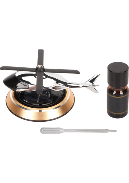 Helikopter Araba Kokusu Gold | Güneş Enerjili Oto Koku | Sıradışı Araç Aksesuarı Hediye