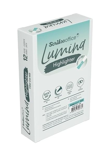 Office Lumina Fosforlu Kalem Pasifik Renk - 635U 12 Lik Amb modelleri