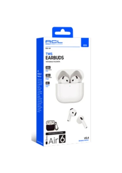 Rd5 Air6 Series Bluetooth V5.4 Koruyucu Kılıflı Bluetooth Kulaklık modelleri