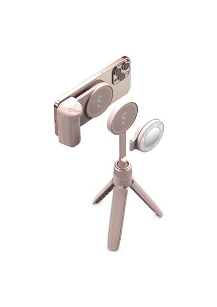 Snapgrip Creator Kit Pembe Snapgrip + Snaplight + Snappod+ Pouch modelleri