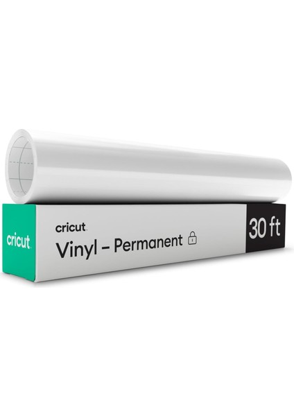 2006840 Premium Kalıcı Vinil, Beyaz, 12" x 360"