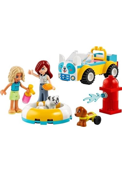 Friends Köpek Kuaförü Arabası 42635-4 Yaş ve Üzeri Çocuklar Için Köpek Figürü Içeren Yaratıcı Oyuncak Yapım Seti (60 Parça)