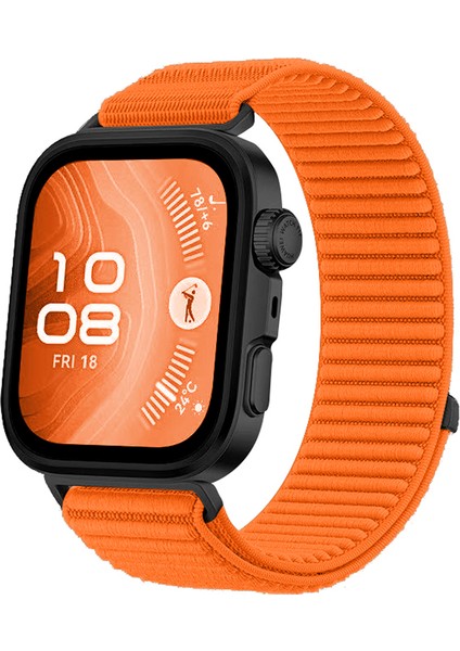Huawei Fit 4 Pro / Fit 4 Uyumlu Hasır Kordon Spor Havalı Esnek Kayış Bileklik - Zore KRD-144