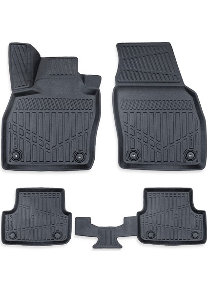 Seat Ibiza 2002-2008 Arası Myk 3D Premium Havuzlu Oto Paspas Araca Özel