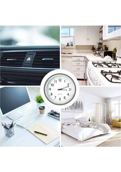 Ev Araç Araba Tekne Bisiklet Için Mini Quartz Saat Mini Kuvars Modern Yapışkanlı Klima Aparatı