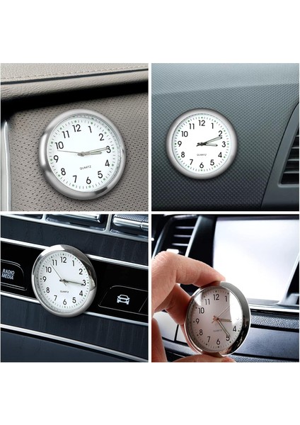 Ev Araç Araba Tekne Bisiklet Için Mini Quartz Saat Mini Kuvars Modern Yapışkanlı Klima Aparatı