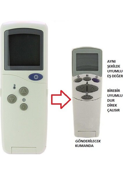 6711AR2905B Klima Kumandası