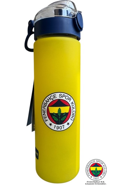 Fenerbahçe Lisanslı Tritan Matara 630ML Pipetsiz Rahat Içim