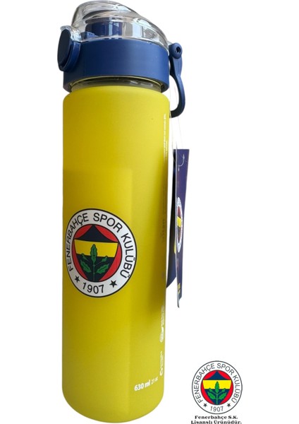 Fenerbahçe Lisanslı Tritan Matara 630ML Pipetsiz Rahat Içim modelleri