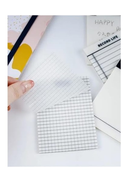 Yapışkanlı Post It Not Kağıdı Postit Gridnot Post-It (Grid)