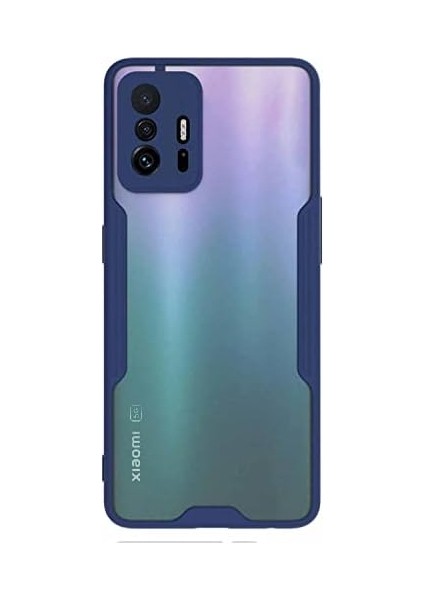 Xiaomi Mi 11T Için Kılıf Paradise Glow Lacivert [mi 11T ile Uyumlu Kılıf - Lacivert]