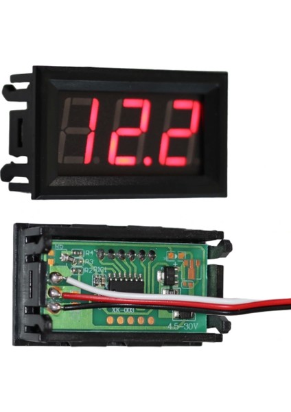 IC278-2 Dijital Voltmetre Dc 5-100V 3pin (5047)