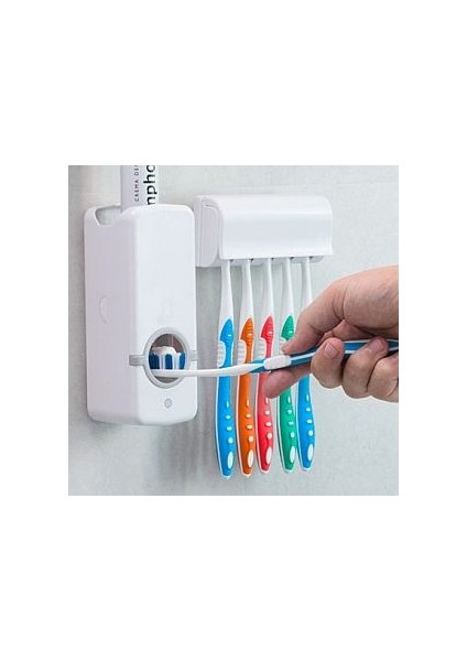 Otomatik Diş Macunu Sıkacağı Diş Fırçası Tutuculu fiyatları