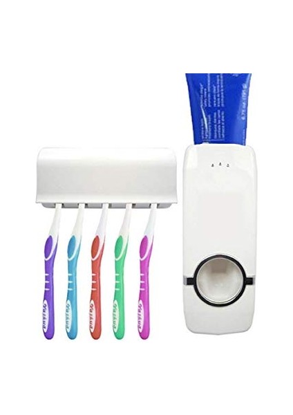 Otomatik Diş Macunu Sıkacağı Diş Fırçası Tutuculu modelleri