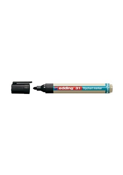 31 Ecoline Flipchart Marker Siyah (PK10)