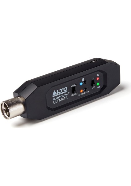 Bluetooth Ultimate - Xlr Donanımlı Şarj Edilebilir Stereo Bluetooth Alıcısı, Miksaj Masası/ses Mikseri Kurulumları ve Aktif Pa Sistemleri Için