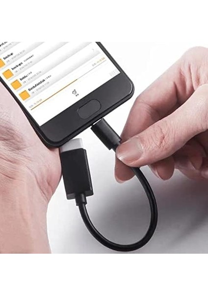 Plus PX-515 Type-C To Usb3.0 Otg Çevirici 15CM (Erkek-Dişi) (Iphone 15 Uyumlu)