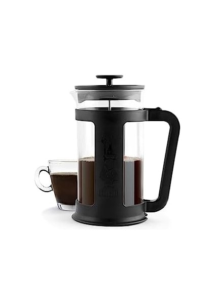 - Smart French Press: Yaklaşık 350ML Kapasiteli Kahve Hazırlayıcı - Siyah Polipropilen Gövde - Bulaşık Makinesinde Yıkanabilen Borosilikat Cam Sürahi - Paslanmaz Çelik Filtre Sistemi