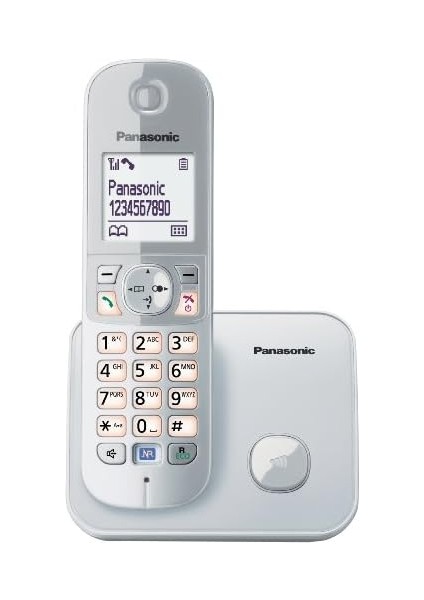 KX-TG6811JTB Kablosuz Telefon Dect No Gümüş KX-TG6811JTS
