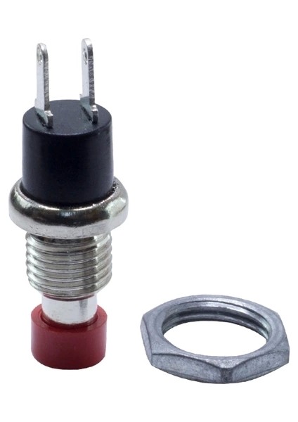 Mini Buton Kırmızı (IC-177) * PBS-105 Diyafon Buton (5047)