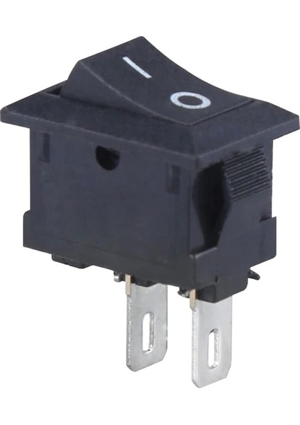 Yükseltici Anahtarı 2 Pin Siyah 3A 250V (Tk 91) (IC-120) (5047)