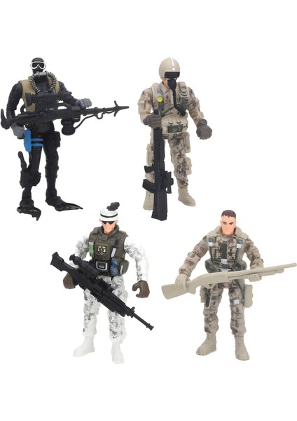 Kahramanlar Hazır! Soldier Force 4’lü Asker Figür Seti ile Göreve Çık!