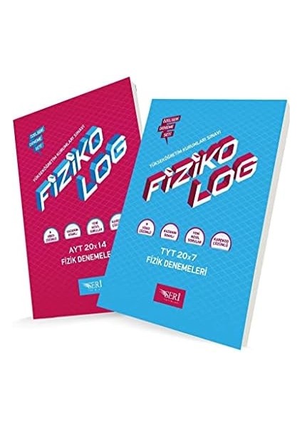 Ayt 20X14 ve 20X7 Fizikolog Fizik Denemeleri (Kapak Değişebilir)