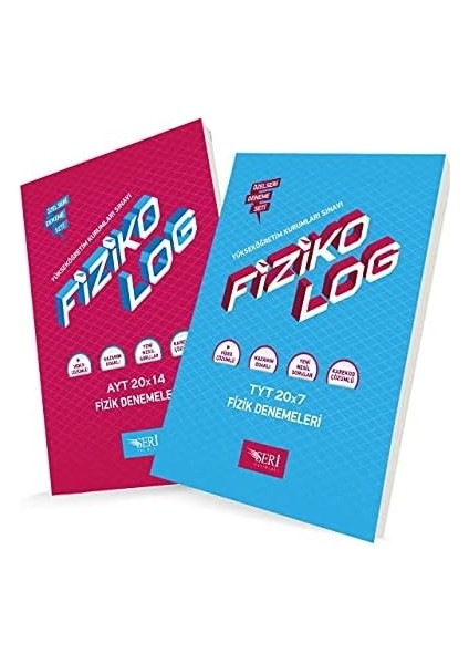Ayt 20X14 ve 20X7 Fizikolog Fizik Denemeleri (Kapak Değişebilir)