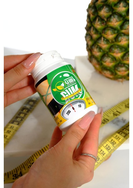 Slim - Bromelain-Garcinia-L Carnitine-Green Tea Ekstraktlı Dolgulu Sakız - 275 gr fiyatları