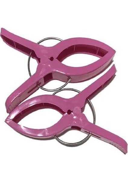 Renkli Şezlong ve Plaj Havlusu Mandalı, Xl, 2 Adet, Konforlu Kullanım Sağlar indirimleri