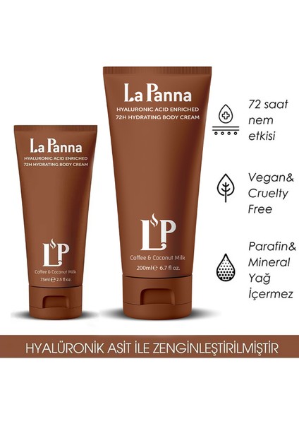 Coffee&coconut Milk Vücut Kremi 200ML + 75ML