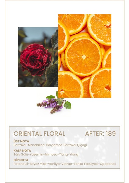 After 189 Edp 50ML Kadın Parfüm modelleri