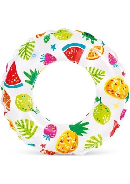 Çok Renkli Intex Baskılı Simit 51 Cm, Eğlenceli ve Şık Tasarım modelleri