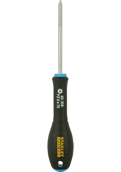 - Fatmax Tornavida Pozidriv Pz0 (75 mm Kılıç Uzunluğu, Krom Vanadyum, Ergonomik Softgrip Sap) 0-65-319
