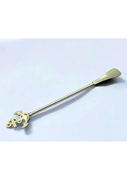 Pirinç Denizci Çapalı Saplı Ayakkabı Çekeceği Kerata 60CM fiyatları