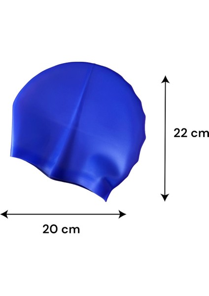 Renkli Silikon Yüzücü Bone, Şık Tasarım, Hediye Çanta ile Mükemmel Uyum fırsatları