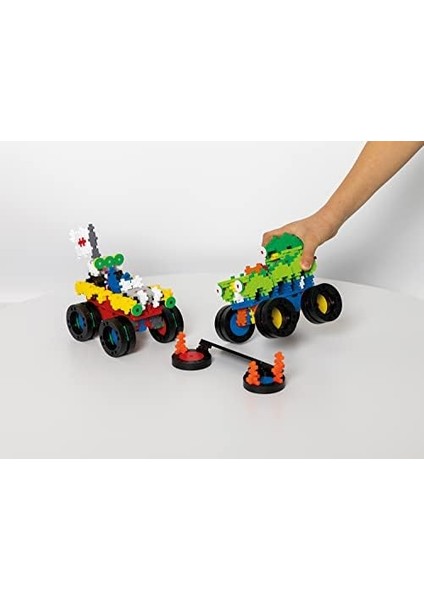 Plus Go Monster Trucks, 600 Parça Inşa ve Yapı Seti Oyuncağı modelleri