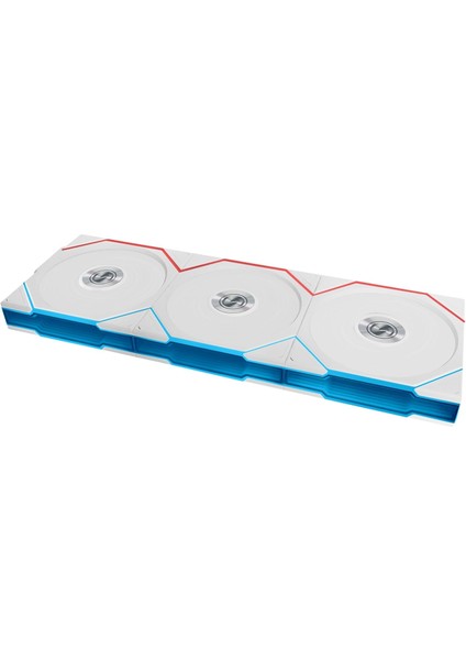 Li Uni Fan Reverse Tl Wireless 3X120MM Beyaz Kasa Fanı (G99.12RTL1W3W.00)