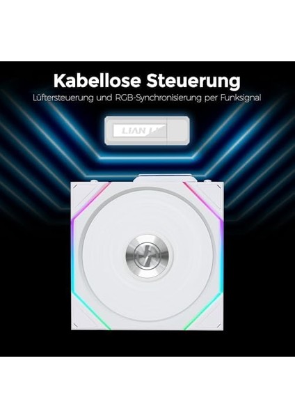 Li Uni Fan Reverse Tl Wireless 3X120MM Beyaz Kasa Fanı (G99.12RTL1W3W.00) modelleri