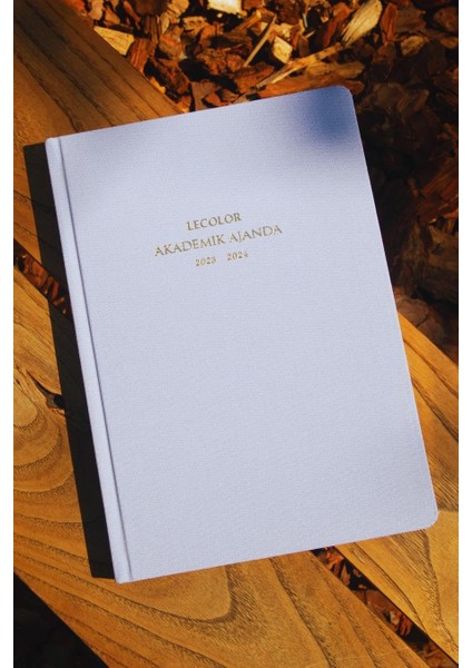 Color Keten Akademik Ajanda Limited Edition 17X24 Ciltli 23/24 17 Aylık Lila